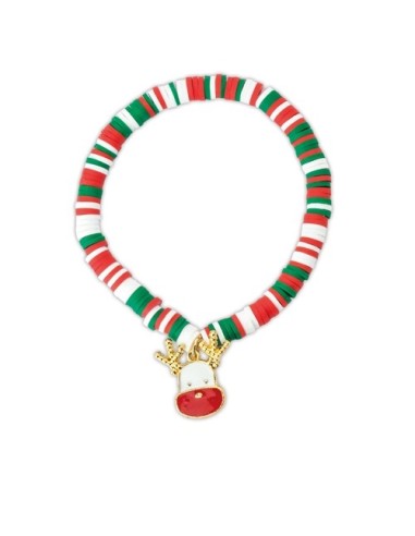 Set de 10 pulseras navidadeñas