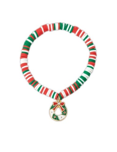 Set de 10 pulseras navidadeñas
