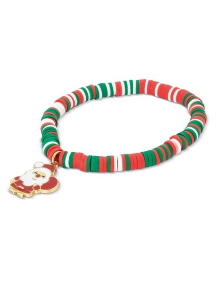 Set de 10 pulseras navidadeñas