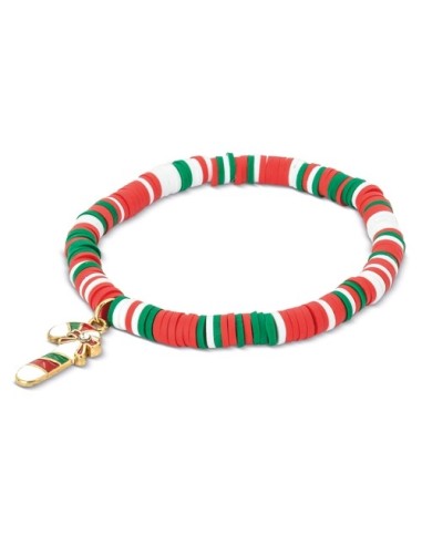 Set de 10 pulseras navidadeñas