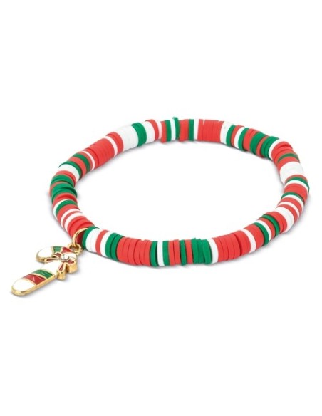Set de 10 pulseras navidadeñas