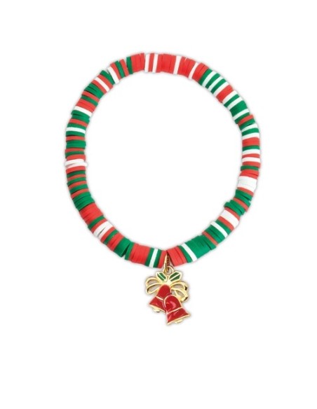 Set de 10 pulseras navidadeñas