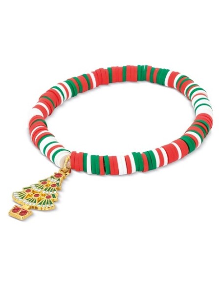 Set de 10 pulseras navidadeñas