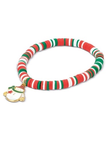 Set de 10 pulseras navidadeñas