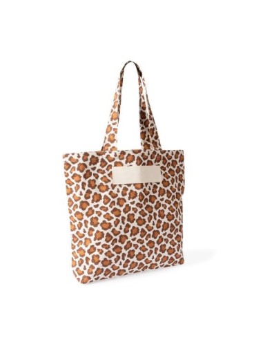 Bolsa marrón algodón reciclado 200 g/m² | Sublirama