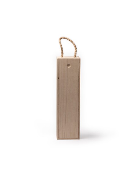 Caja de madera para vino con asa | Sublirama