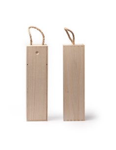 Caja de madera para vino con asa | Sublirama