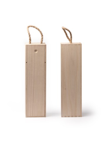 Caja de madera para vino con asa | Sublirama
