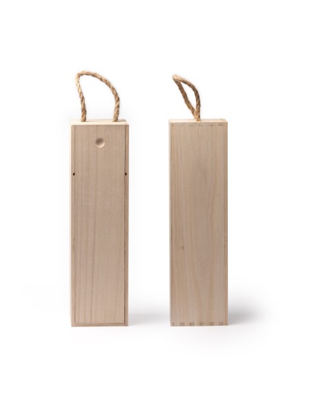 Caja de madera para vino con asa | Sublirama