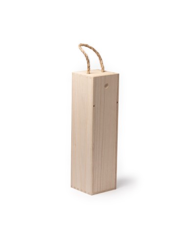 Caja de madera para vino con asa | Sublirama