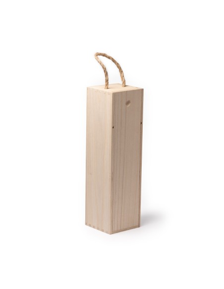 Caja de madera para vino con asa | Sublirama