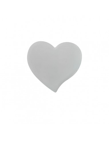 Iman de ceramica forma de corazon 6,5cm